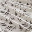 Olliix Woolrich Cotton Flannel Queen Sheet Set Cotton in Gray Deer Toile