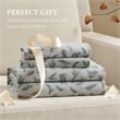 Olliix Woolrich Cotton Flannel Cal King Sheet Set Cotton in Pine Branches