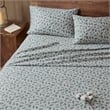 Olliix Woolrich Cotton Flannel Cal King Sheet Set Cotton in Pine Branches