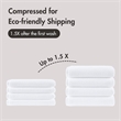 Olliix Madison Park Diagonal Ribbed 4-Piece Bath Towel Cotton in White