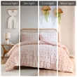 Olliix Intelligent Design Lucy King/Cal King Comforter Mini Set in Pink