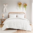 Olliix Intelligent Design Lucy King/Cal King Comforter Mini Set in Ivory