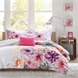 Olliix Intelligent Design Olivia Twin/Twin XL Comforter Set Polyester in Pink