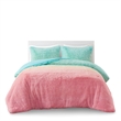 Olliix Intelligent Design Primrose Full/Queen Comforter Mini Set in Aqua Multi