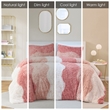 Olliix Intelligent Design Cassie Full/Queen Comforter Mini Set in Blush Multi