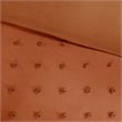 Olliix Intelligent Design Brooklyn Twin/Twin XL Comforter Set Cotton in Rust