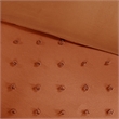 Olliix Intelligent Design Brooklyn King/Cal King Comforter Set Cotton in Rust