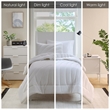 Olliix Urban Habitat Juniper King/Cal King Comforter Mini Set Polyester in White