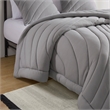 Olliix Urban Habitat Juniper Full/Queen Comforter Mini Set Polyester in Gray