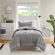 Olliix Urban Habitat Juniper Full/Queen Comforter Mini Set Polyester in Gray