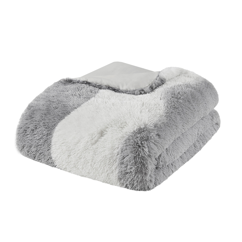 Olliix Intelligent Design Cassie Full/Queen Comforter Mini Set Polyester in Grey