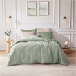 Olliix Intelligent Design Felicia Full/Queen Comforter Set Polyester in Green