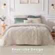 Olliix Intelligent Design Felicia King/Cal King Comforter Set in Champagne