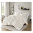 Olliix Intelligent Design Larissa Full/Queen Comforter Mini Set in  Off White