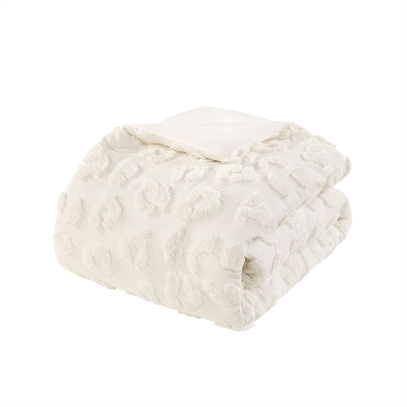 Olliix Intelligent Design Larissa Twin/Twin XL Comforter Mini Set in  Off White