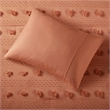 Olliix Intelligent Design Lucy King/Cal King Comforter Mini Set in Rust