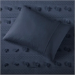 Olliix Intelligent Design Lucy King/Cal King Comforter Mini Set in Navy