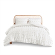 Olliix Intelligent Design Lucy Full/Queen Comforter Mini Set Polyester in Ivory