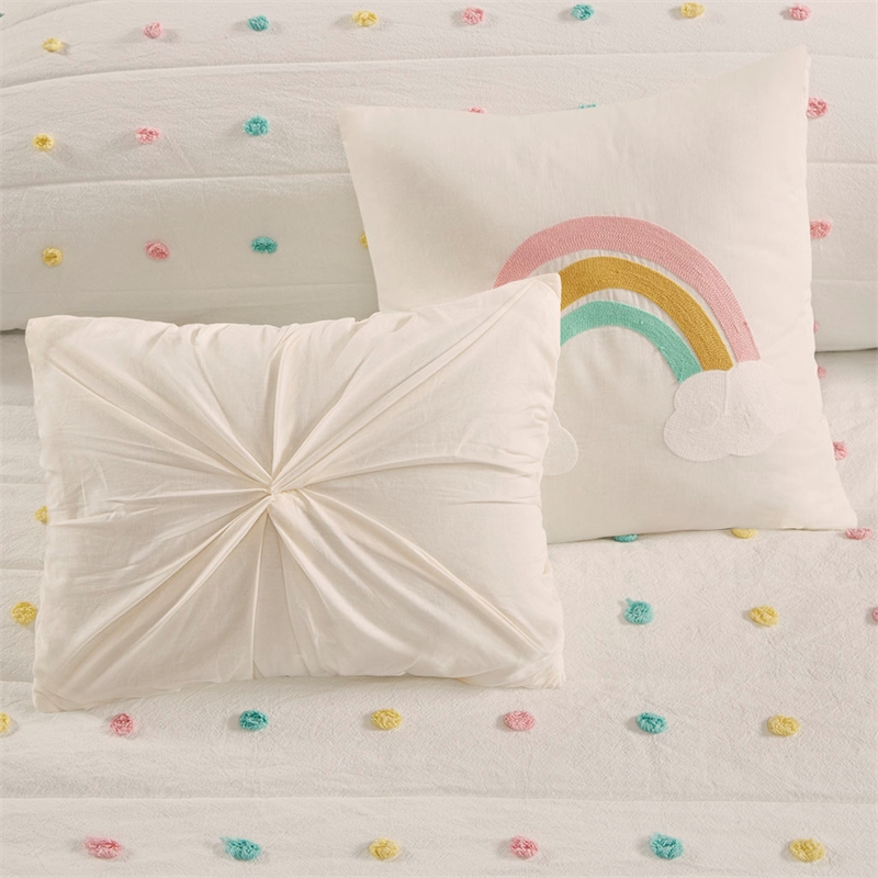 Olliix Intelligent Design Kids Callie Full/Queen Quilt Set Cotton in Multi