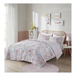 Olliix Intelligent Design Kids Iris Full/Queen Coverlet Mini Set Cotton in Blush