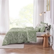 Olliix Intelligent Design Felicia King/Cal King Duvet Cover Set in Green