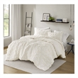 Olliix Intelligent Design Larissa King/Cal King Duvet Mini Set in  Off White