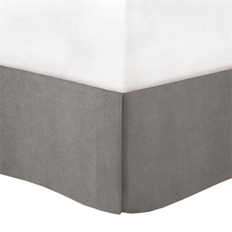 Olliix Madison Park Dallas Queen Comforter Set Polyester in Grey