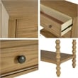 Olliix Madison Park Signature Beckett Cabinet MDF/Wood in Natural