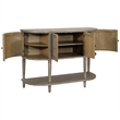 Olliix Martha Stewart Ayanna Cabinet MDF/Wood in Reclaimed Wheat