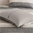 Olliix Madison Park Essentials Jaxon Queen Comforter Set Polyester in Taupe/Grey