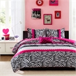 Olliix Intelligent Design Reagan Full/Queen Comforter Set Polyester in Pink