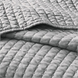 Olliix Madison Park Keaton King/Cal King Coverlet Mini Set Cotton in Grey