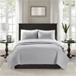 Olliix Madison Park Quebec Full/Queen Coverlet Mini Set Cotton in Grey