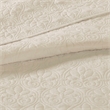 Olliix Madison Park Quebec Full/Queen Coverlet Mini Set Cotton in Cream