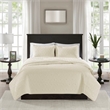 Olliix Madison Park Quebec Full/Queen Coverlet Mini Set Cotton in Cream