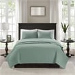 Olliix Madison Park Quebec Full/Queen Coverlet Mini Set Cotton in Seafoam