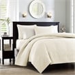 Olliix Madison Park Quebec Twin/Twin XL Coverlet Mini Set Cotton in Cream