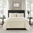 Olliix Madison Park Quebec Twin/Twin XL Coverlet Mini Set Cotton in Cream