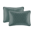 Olliix Madison Park Quebec Full/Queen Coverlet Mini Set Cotton in Balsam Green