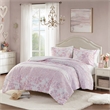 Olliix Intelligent Design Oliena Full/Queen Duvet Mini Set Polyester in Pink
