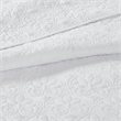 Olliix Madison Park Quebec Full/Queen Coverlet Mini Set Cotton in White