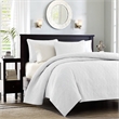 Olliix Madison Park Quebec Full/Queen Coverlet Mini Set Cotton in White