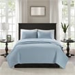 Olliix Madison Park Quebec Twin/Twin XL Coverlet Mini Set Cotton in Blue