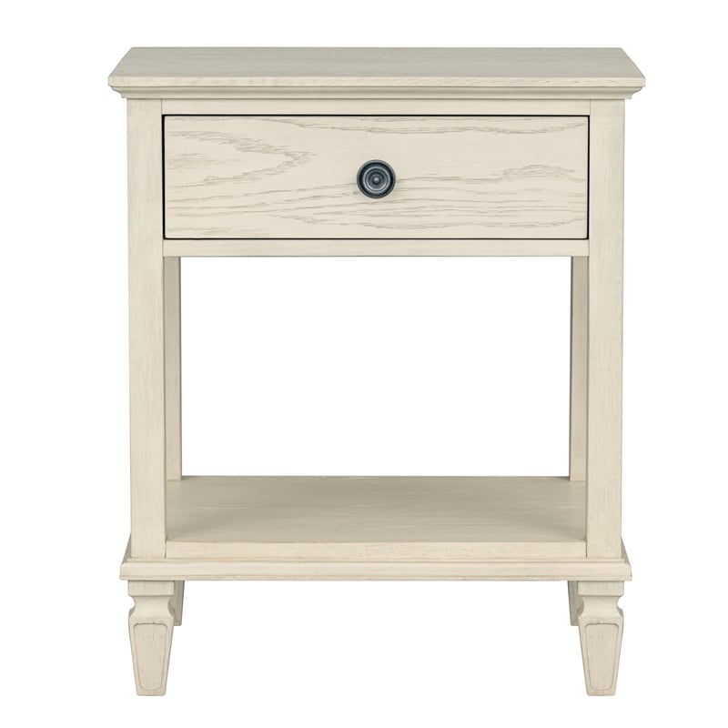 Olliix Madison Park Signature Victoria MDF/Wood Nightstandin Antique Cream