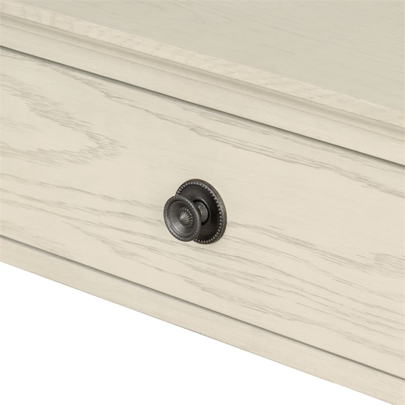 Olliix Madison Park Signature Victoria MDF/Wood Nightstandin Antique Cream