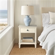 Olliix Madison Park Signature Victoria MDF/Wood Nightstandin Antique Cream