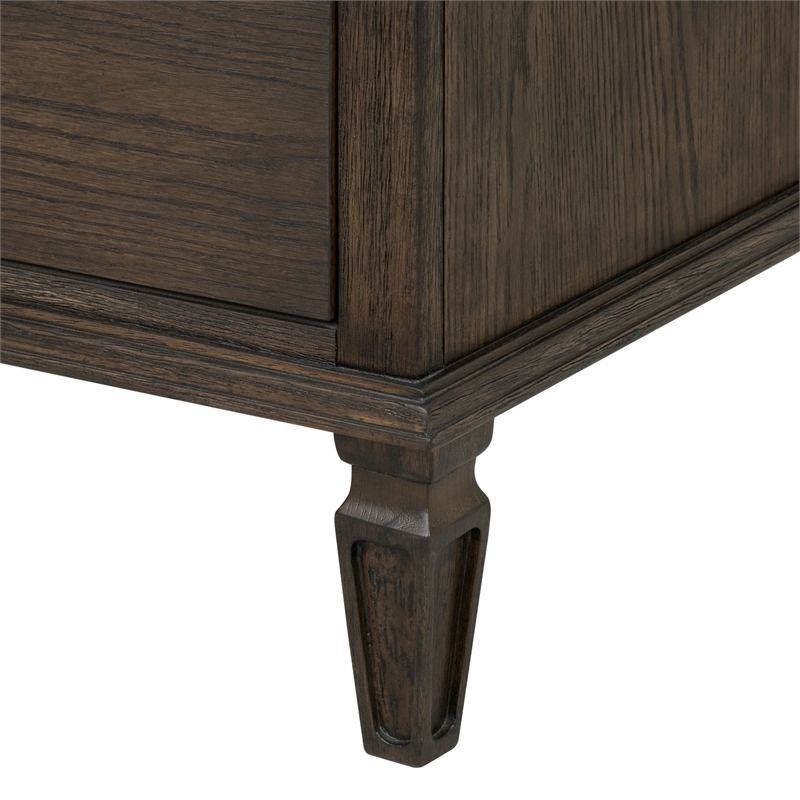 Olliix Madison Park Signature Victoria Dresser MDF/Wood in Antique Brown