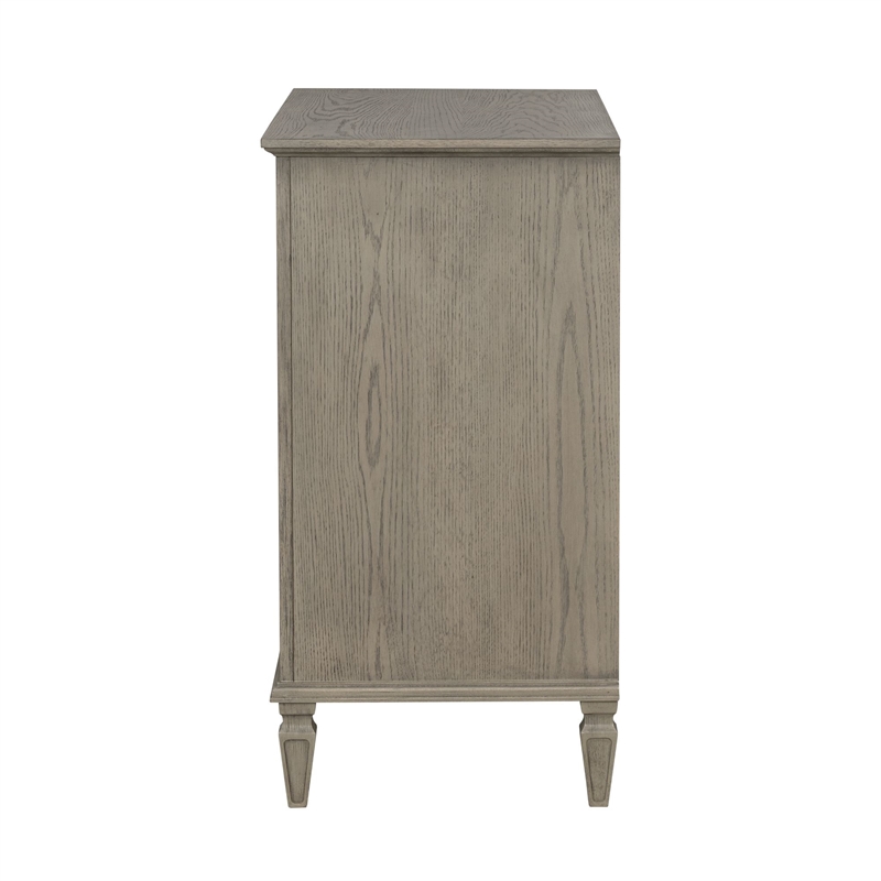 Olliix Madison Park Signature Victoria Dresser MDF/Wood in Reclaimed Grey