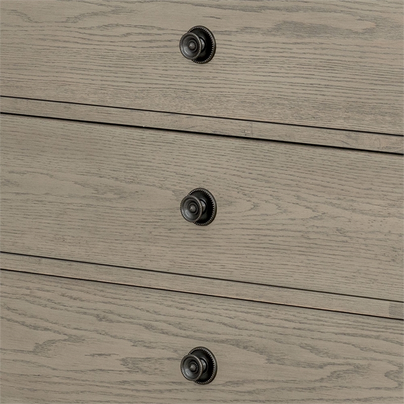Olliix Madison Park Signature Victoria Dresser MDF/Wood in Reclaimed Grey