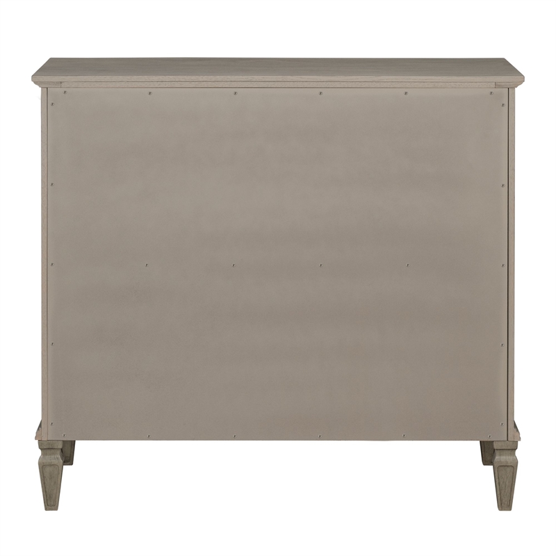 Olliix Madison Park Signature Victoria Dresser MDF/Wood in Reclaimed Grey